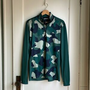 J. Lindeberg Quarter Zip Long Sleeve